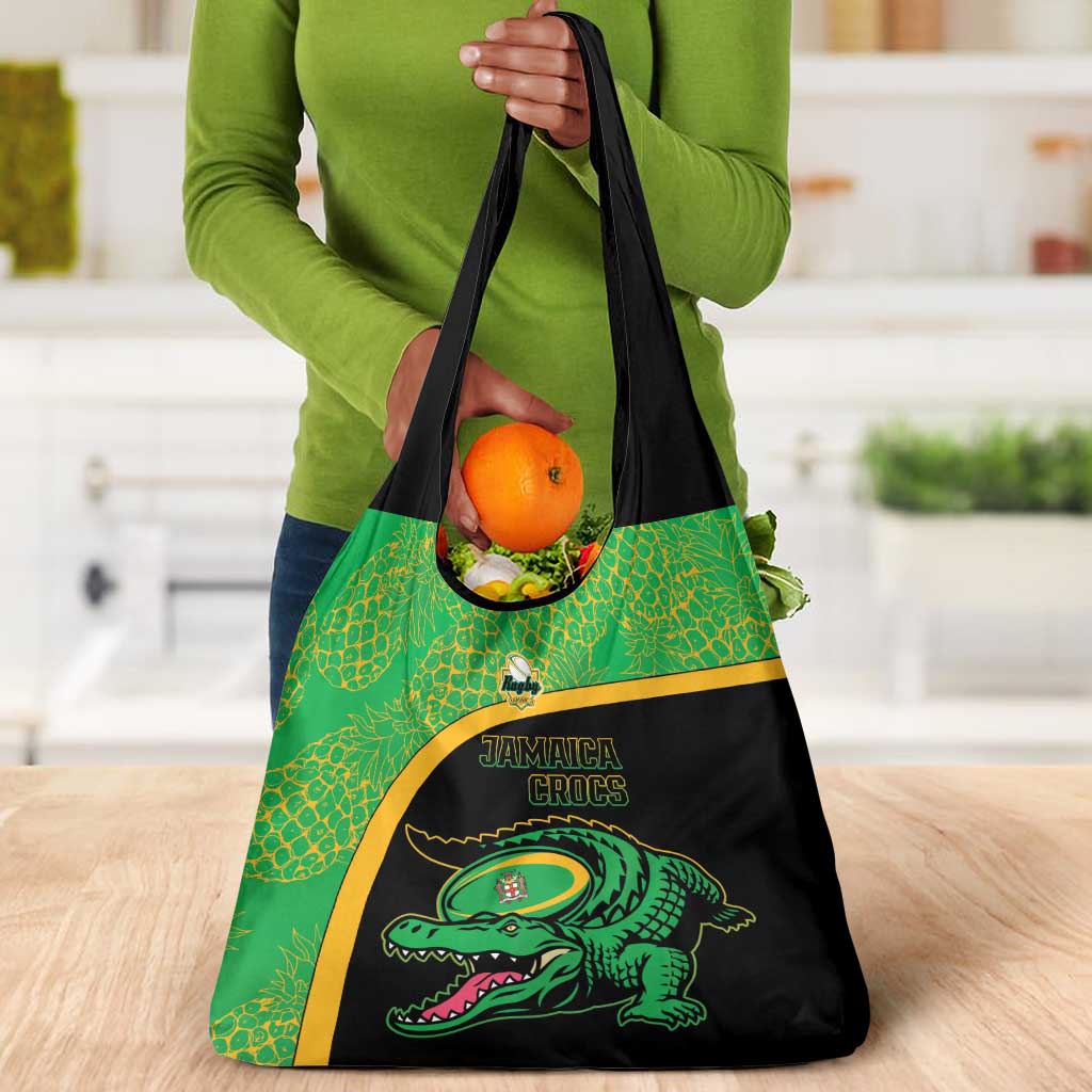 Jamaica Rugby Grocery Bag Go Champions - Pineapple Pattern