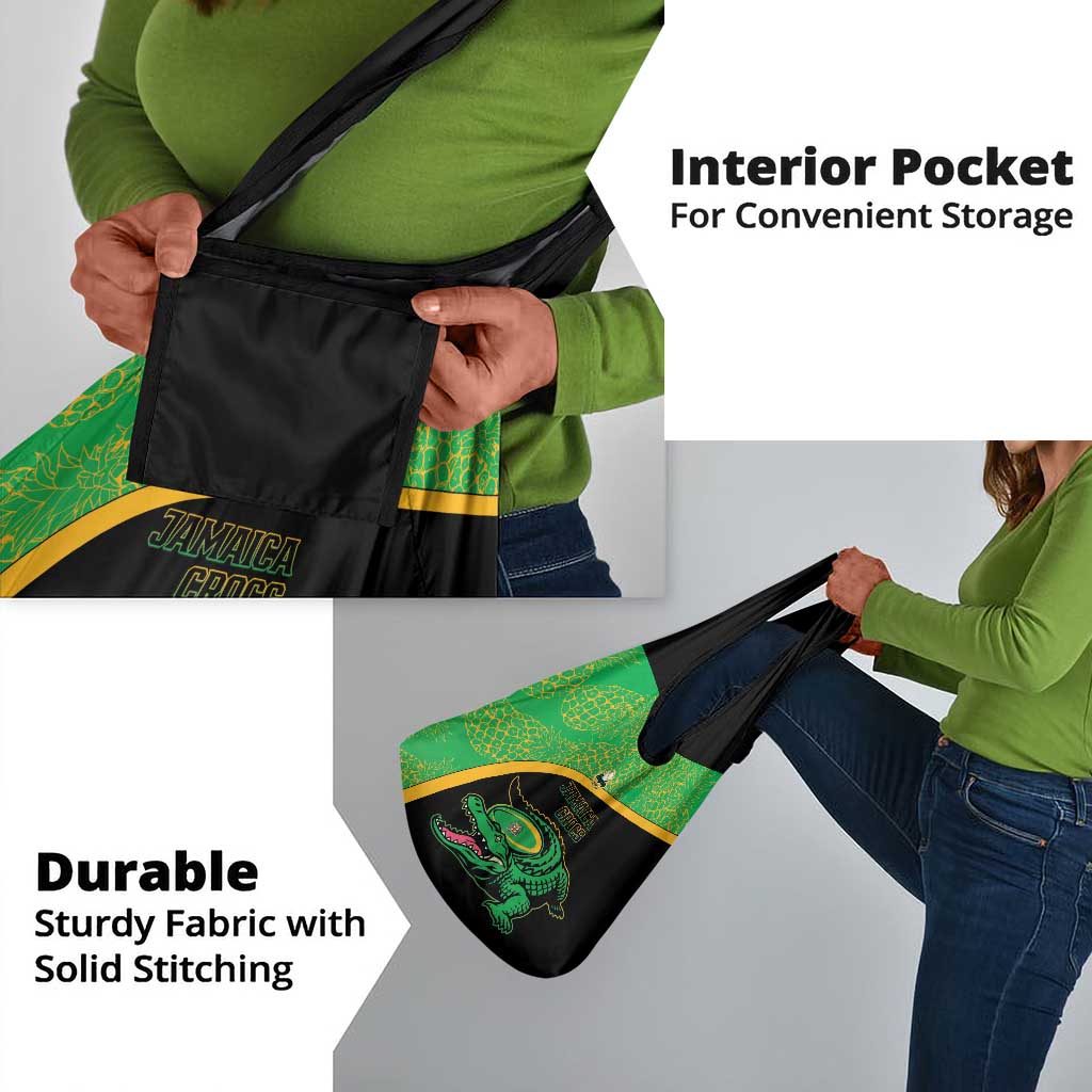 Jamaica Rugby Grocery Bag Go Champions - Pineapple Pattern