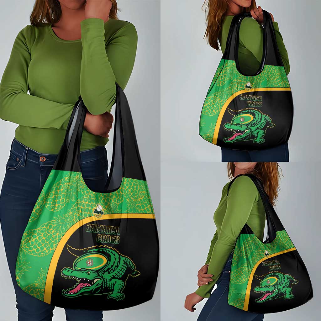 Jamaica Rugby Grocery Bag Go Champions - Pineapple Pattern