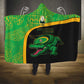 Jamaica Rugby Hooded Blanket Go Champions - Pineapple Pattern