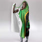 Jamaica Rugby Hooded Blanket Go Champions - Pineapple Pattern