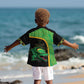 Jamaica Rugby Custom Kid Hawaiian Shirt Go Champions - Pineapple Pattern
