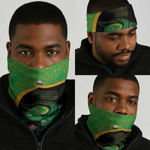 Jamaica Rugby Neck Gaiter Go Champions - Pineapple Pattern LT15