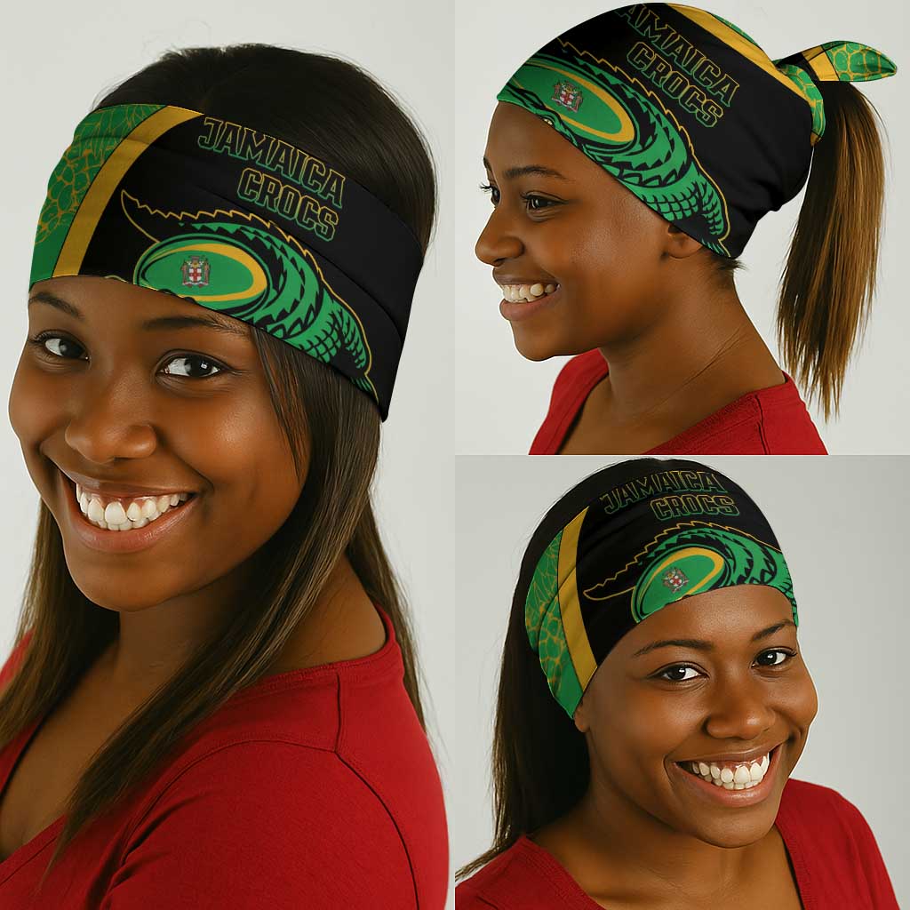 Jamaica Rugby Neck Gaiter Go Champions - Pineapple Pattern LT15