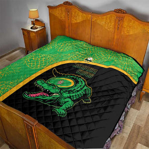Jamaica Rugby Quilt Go Champions - Pineapple Pattern