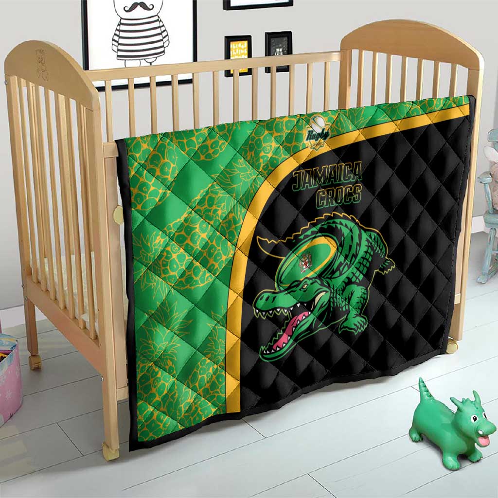 Jamaica Rugby Quilt Go Champions - Pineapple Pattern