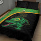 Jamaica Rugby Quilt Bed Set Go Champions - Pineapple Pattern