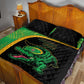Jamaica Rugby Quilt Bed Set Go Champions - Pineapple Pattern