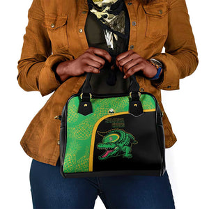 Jamaica Rugby Shoulder Handbag Go Champions - Pineapple Pattern