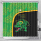 Jamaica Rugby Shower Curtain Go Champions - Pineapple Pattern
