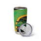 Jamaica Rugby Custom Tumbler Cup Go Champions - Pineapple Pattern