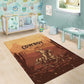 Black Cowboy Take Me Away Area Rug