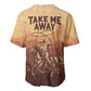 Black Cowboy Take Me Away Baseball Jersey