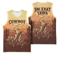 Black Cowboy Take Me Away Basketball Jersey - African Pride