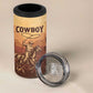 Black Cowboy Take Me Away 4 in 1 Can Cooler Tumbler