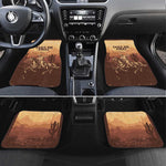 Black Cowboy Take Me Away Car Mats