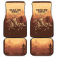 Black Cowboy Take Me Away Car Mats