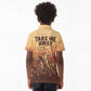 Black Cowboy Take Me Away Kid Polo Shirt