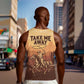 Black Cowboy Take Me Away Men Tank Top