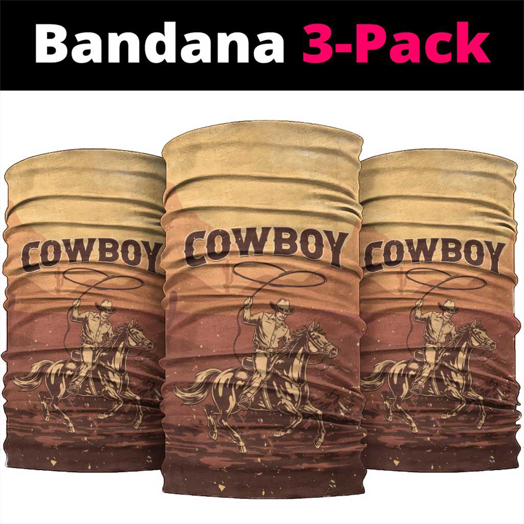 Black Cowboy Take Me Away Neck Gaiter LT15