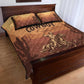 Black Cowboy Take Me Away Quilt Bed Set