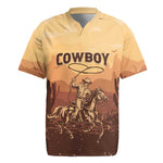 Black Cowboy Take Me Away Rugby Jersey