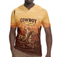 Black Cowboy Take Me Away Rugby Jersey