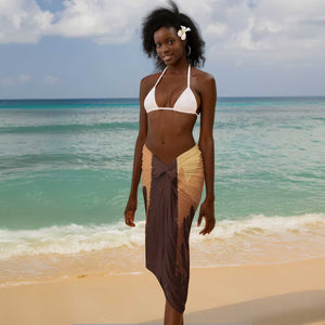Black Cowboy Take Me Away Sarong