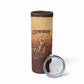 Black Cowboy Take Me Away Skinny Tumbler