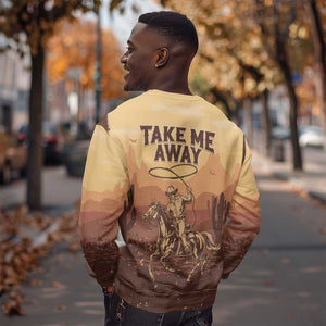 Black Cowboy Take Me Away Sweatshirt