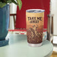 Black Cowboy Take Me Away Tumbler Cup