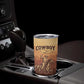 Black Cowboy Take Me Away Tumbler Cup