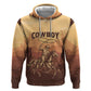 Black Cowboy Take Me Away Zip Hoodie