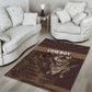 Skull Cowboy Area Rug Wild West Reborn