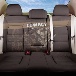 Skull Cowboy Back Car Seat Cover Wild West Reborn