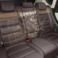Skull Cowboy Back Car Seat Cover Wild West Reborn