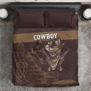 Skull Cowboy Bedding Set Wild West Reborn