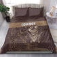 Skull Cowboy Bedding Set Wild West Reborn