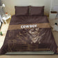 Skull Cowboy Bedding Set Wild West Reborn