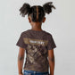 Personalised Skull Cowboy Kid T shirt Wild West Reborn