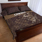 Skull Cowboy Quilt Bed Set Wild West Reborn