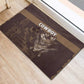 Skull Cowboy Rubber Doormat Wild West Reborn