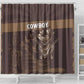Skull Cowboy Shower Curtain Wild West Reborn
