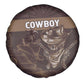 Skull Cowboy Spare Tire Cover Wild West Reborn
