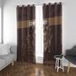 Skull Cowboy Window Curtain Wild West Reborn