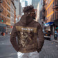 Personalised Skull Cowboy Zip Hoodie Wild West Reborn