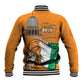 Personalised Happy Cote dIvoire Baseball Jacket 65th of Independence Day