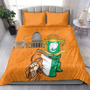 Happy Cote dIvoire Bedding Set 65th of Independence Day