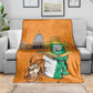 Happy Cote dIvoire Blanket 65th of Independence Day