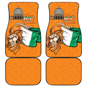 Happy Cote dIvoire Car Mats 65th of Independence Day